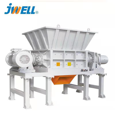 Trinciatrice di plastica di riciclaggio di plastica residua dell'asse della macchina due di JWELL