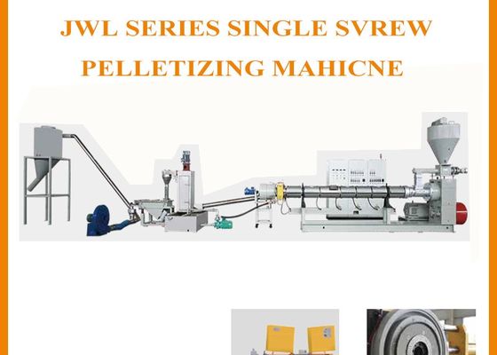 Singola plastica di Jwell della vite che pelletizza riciclando macchina