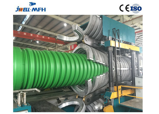 Macchina ondulata dell'estrusione del tubo di Dwc del doppio strato dell'HDPE pp