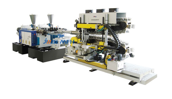 Macchina ondulata doppia del tubo dell'HDPE pp DWC di Siemens HMI