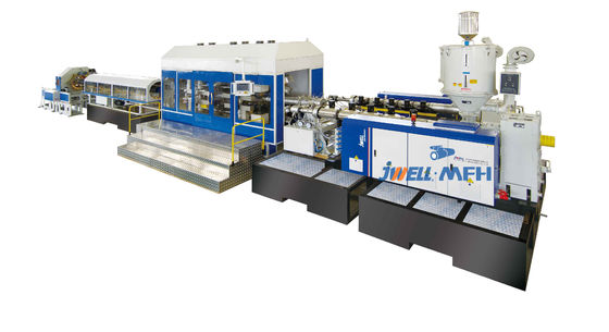 Macchina ondulata doppia del tubo dell'HDPE pp DWC di Siemens HMI