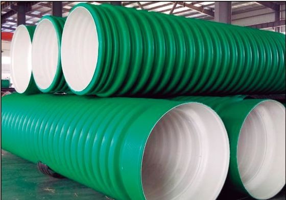 Macchina ondulata doppia del tubo dell'HDPE pp DWC di Siemens HMI