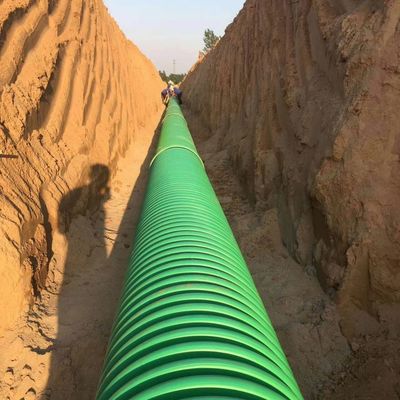Macchina ondulata doppia verticale del tubo dell'HDPE pp DWC