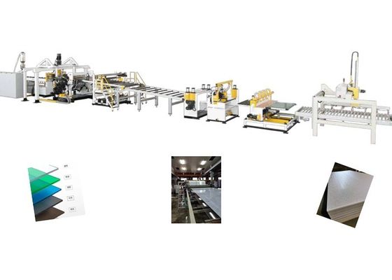 Linea di plastica dell'estrusione dello strato della piastrina dell'ABS del PC GPPS di PMMA