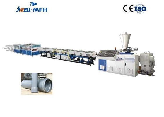 Macchina gemellata dell'estrusione del tubo dell'estrusore a vite del tubo del PVC di JWELL 110mm