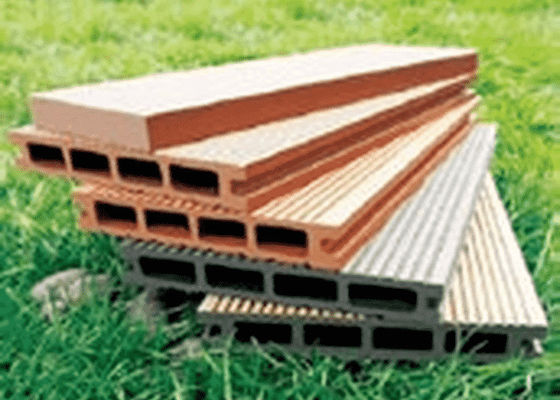Pavimentazione di plastica di legno del PE pp di JWELL WPC che fa la linea dell'estrusione della macchina