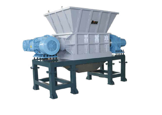trinciatrice di riciclaggio di plastica dell'asse di 1000kg h 22kw due