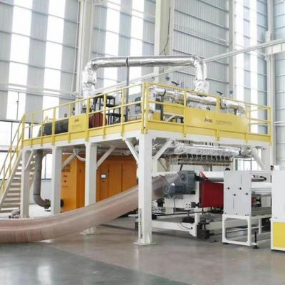 linea di produzione non tessuta di 800mm 1600mm pp Meltblown per la maschera di protezione