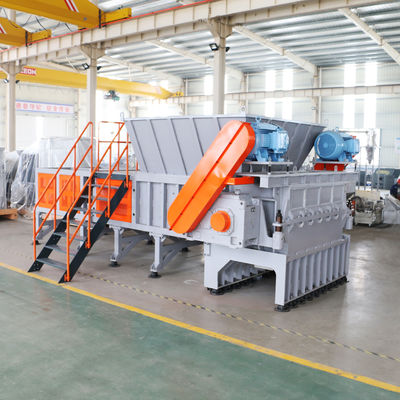 macchine di plastica di riciclaggio dei rifiuti della singola trinciatrice dell'asse di 1000kg/H PS