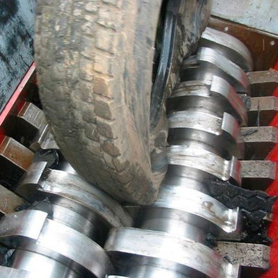 Trinciatrice di plastica di riciclaggio di plastica residua dell'asse della macchina due di JWELL