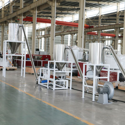 Granulatore gemellato conico della macchina di pelletizzazione della vite del PVC di JWELL contro