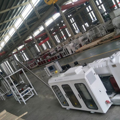 Macchina gemellata conica di riciclaggio di plastica residua del granulatore della vite del PVC della macchina di JWELL contro