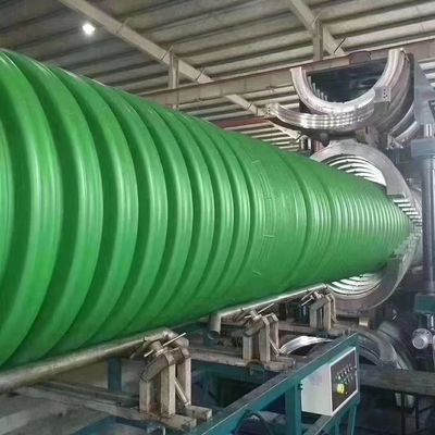 Metropolitana del PVC dell'HDPE pp che fa la macchina dell'estrusione del tubo di Dwc della macchina