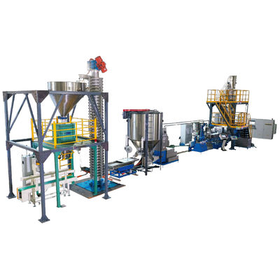 1000kg/h l'amido di PLA PBAT ha riempito la bio- linea di composto di plastica