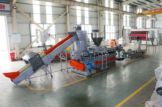 Film plastico del LDPE BOPP che ricicla la linea di pelletizzazione integrata tre macchine
