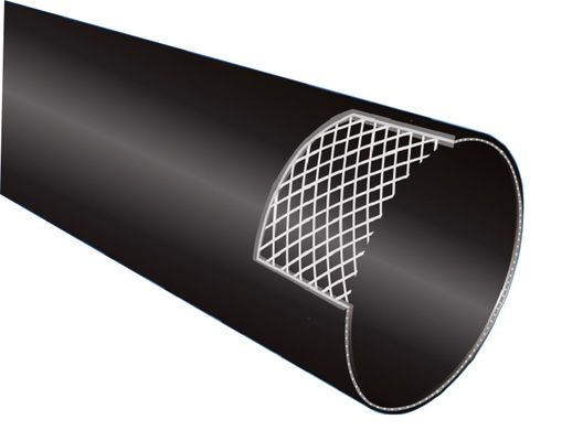 Macchina dell'estrusione del tubo di rinforzo struttura del filo di acciaio dell'HDPE